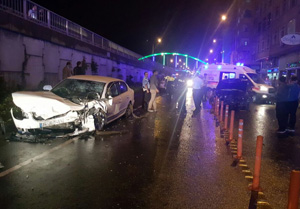 Rize’de Trafik Kazası 10 Yaralı