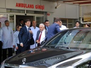Başbakan Yıldırım, Haseki’de Tedavileri Süren Yaralıları Ziyaret Etti