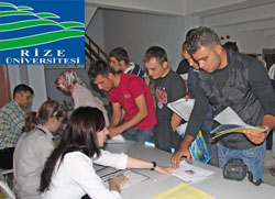 Rize Üniversitesi'nde Kayıtlar Başladı