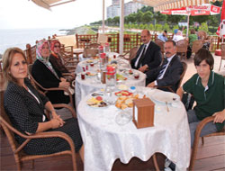 Başkanlar Kahvaltıda Buluştu