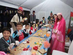 Atakumlu Minikler Kukla Yapıyor