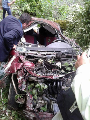 Samsun'da feci kaza: 1 ölü, 1 yaralı