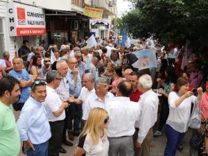 Mersin’de Chp’liler Kılıçdaroğlu’na Yönelik Saldırıyı Protesto Ettiler