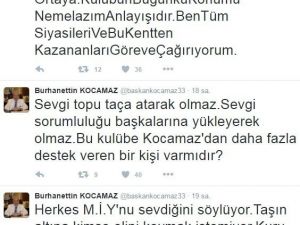Başkan Kocamaz’dan Mersin İdmanyurdu Çağrısı
