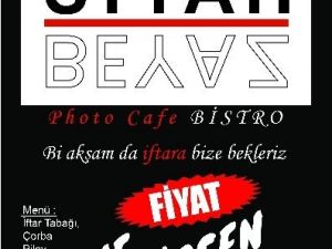 Kafede Fiyatsız İftar