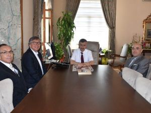 Vali Bektaş’a Veda Ziyaretleri