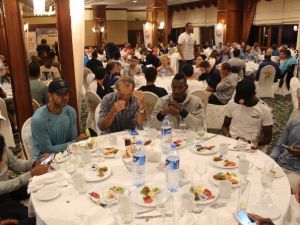 Erzurum Challenge Cup Sporcular Yarış Öncesi İftarda Buluştu