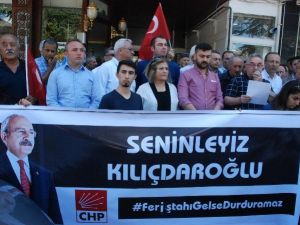 Chp’lilerden Mermi Protestosu