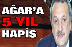 Mehmet Ağar'a 5 yıl hapis
