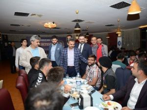 Başkan Külcü, Gençlerle Birlikte Sahur Yaptı