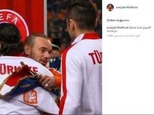 Sneıjder’den Millilere Destek