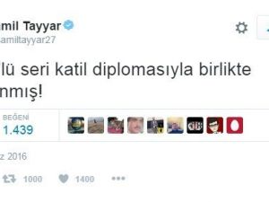Diploma Polemiğine Seri Katilli Gönderme