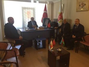 Vali Odabaş’tan Gazeteciler Cemiyetine Veda Ziyareti