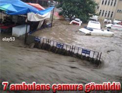 112 Acil İstasyonu Sular Altında