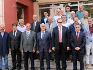 Vali Yavuz Özel İdare’ye Veda Etti