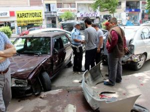 Samsun’da Trafik Kazası: 1 Yaralı