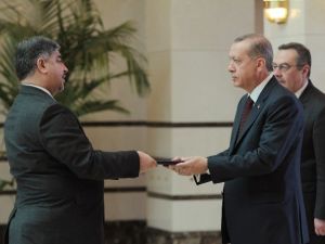 Erdoğan, Irak Büyükelçisi Al-alawi’yi Kabul Etti