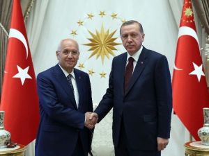 Cumhurbaşkanı Erdoğan, Yenimahalle Belediye Başkanı Fethi Yaşar’ı Kabul Etti