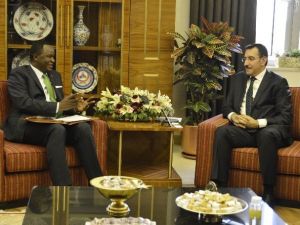 Bakan Tüfenkci, Kenya Büyükelçisi Kilonzo’yu Kabul Etti