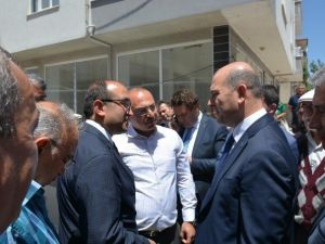 Bakan Soylu Cuma Namazını Sandıklı’da Kıldı