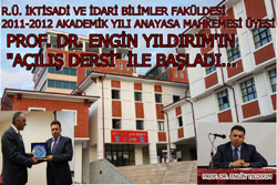 Anayasa Mahkemesi Üyesi RÜ'de Ders Verdi