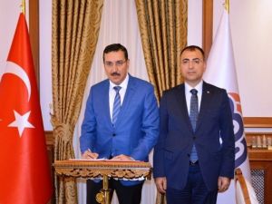 Bakan Tüfenkci’den Vali Toprak’a ‘Hayırlı Olsun’ Ziyareti