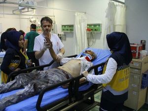 İnşaattan Düşen İşçi Yaralandı