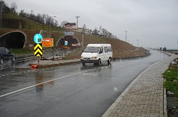 Sarayköy Tüneli çift yönlü kapatıldı