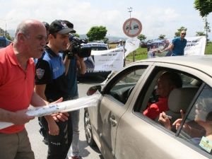 Trafik Polisleri Babalar Gününde Ceza Kesmedi