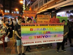Samsun’da Lgbti Yürüyüşü
