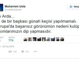 Muharrem Usta, Arda Turan Üzerinden Süper Lig’i Eleştirdi