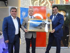 Mustafa Ataş Amasya’da Partililerle Buluştu