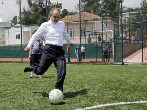 Samsun’a 25 Mahalle Tipi Spor Tesisi Yapılıyor