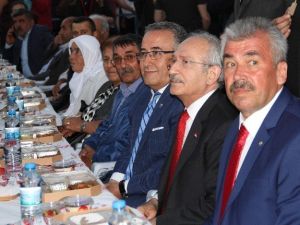 Chp Genel Başkanı Kılıçdaroğlu Yozgatlılarla İftarda Buluştu