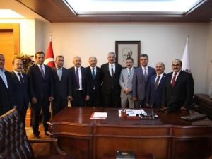 Bekiroğlu Ve Belediye Başkanlarından Vali Kılıç’a Ziyaret
