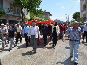 Şehit Astsubay Mustafa Ayna Son Yolculuğuna Uğurlandı