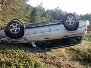 Esnaf Odası Başkanı Trafik Kazası Geçirdi