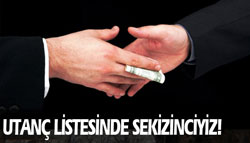 Utanç listesinde Türkiye Dünya sekizincisi