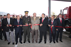 Rize'ye Son Modern İtfaiye Garajı