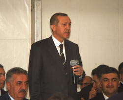 Erdoğan Çadırda Konuştu