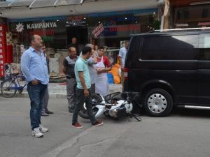 Bafra’da Motosiklet Kazası
