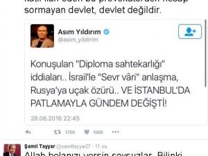 Tayyar Provokatörlerden Hesap Sorulmasını İstedi