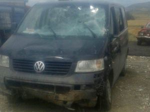 Minibüs Tarlaya Uçtu: 13 Yaralı