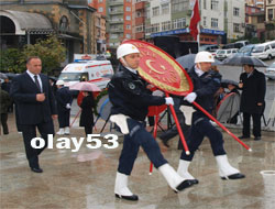 Atatürk Rize'de Törenle Anıldı