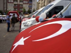 Gümüşhane’ye 7 Yeni Ambulans
