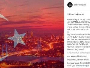 Drogba: "Başımız Sağ Olsun"