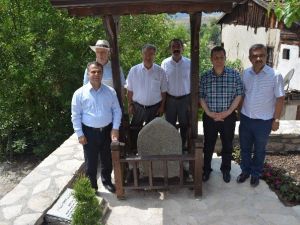 Restore Edilen Kıble Ve Dua Taşı Açıldı