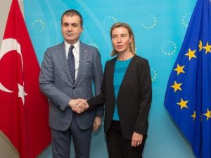 Bakan Çelik, Mogherini İle Görüştü