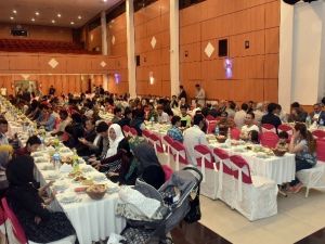 Gümüşhane’deki Göçmenler İftar Yemeğinde Buluştu