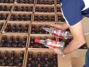 Bolu Polisinden Kaçak İçki Operasyonu